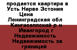 продается квартира в Усть-Нарве Эстония › Цена ­ 21 000 - Ленинградская обл., Кингисеппский р-н, Ивангород г. Недвижимость » Недвижимость за границей   
